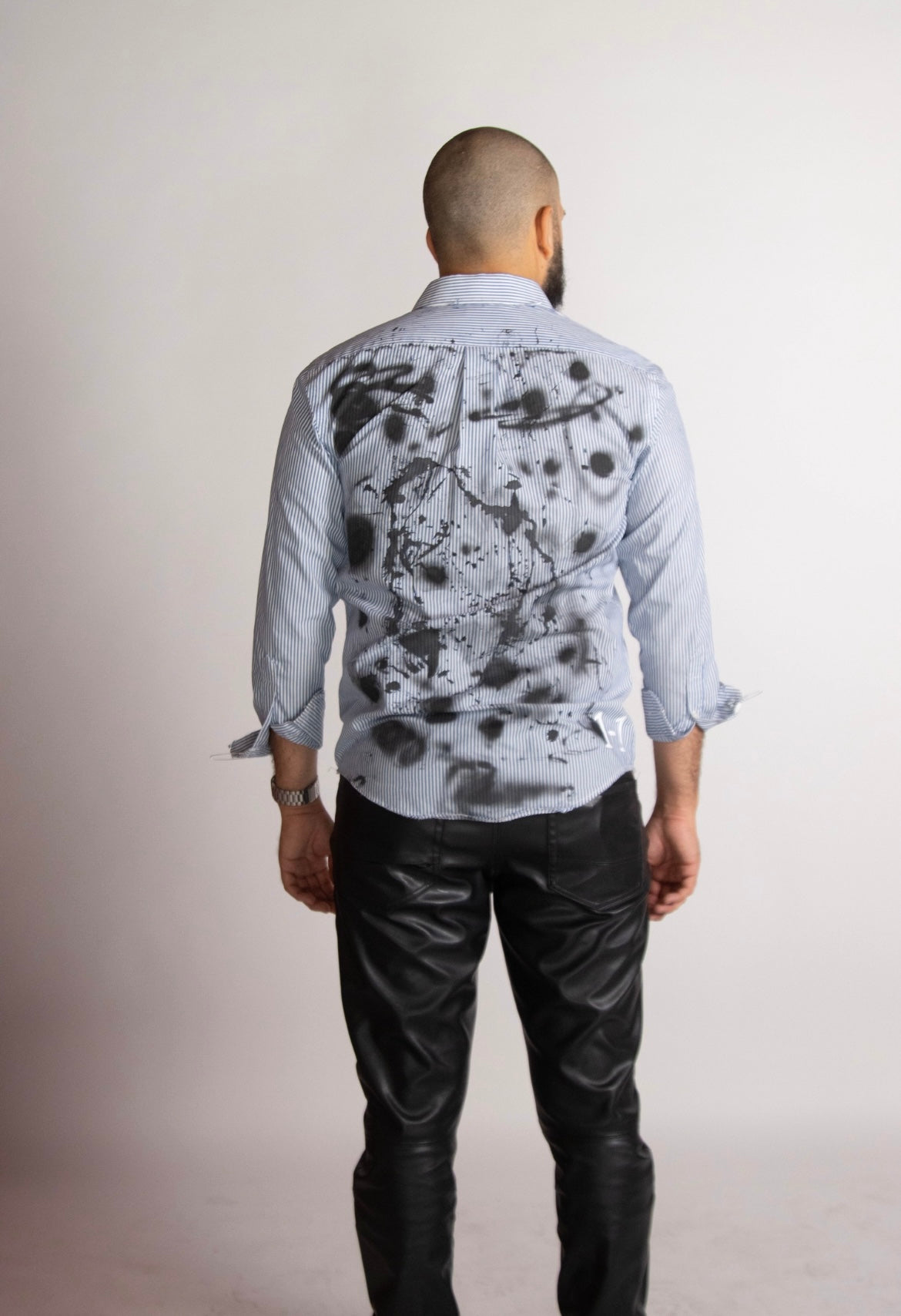 EGO BABY 1-1 button-up airbrush shirt