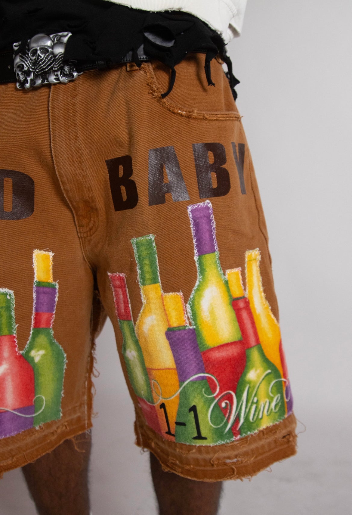 EGO BABY 1-1 wine shorts